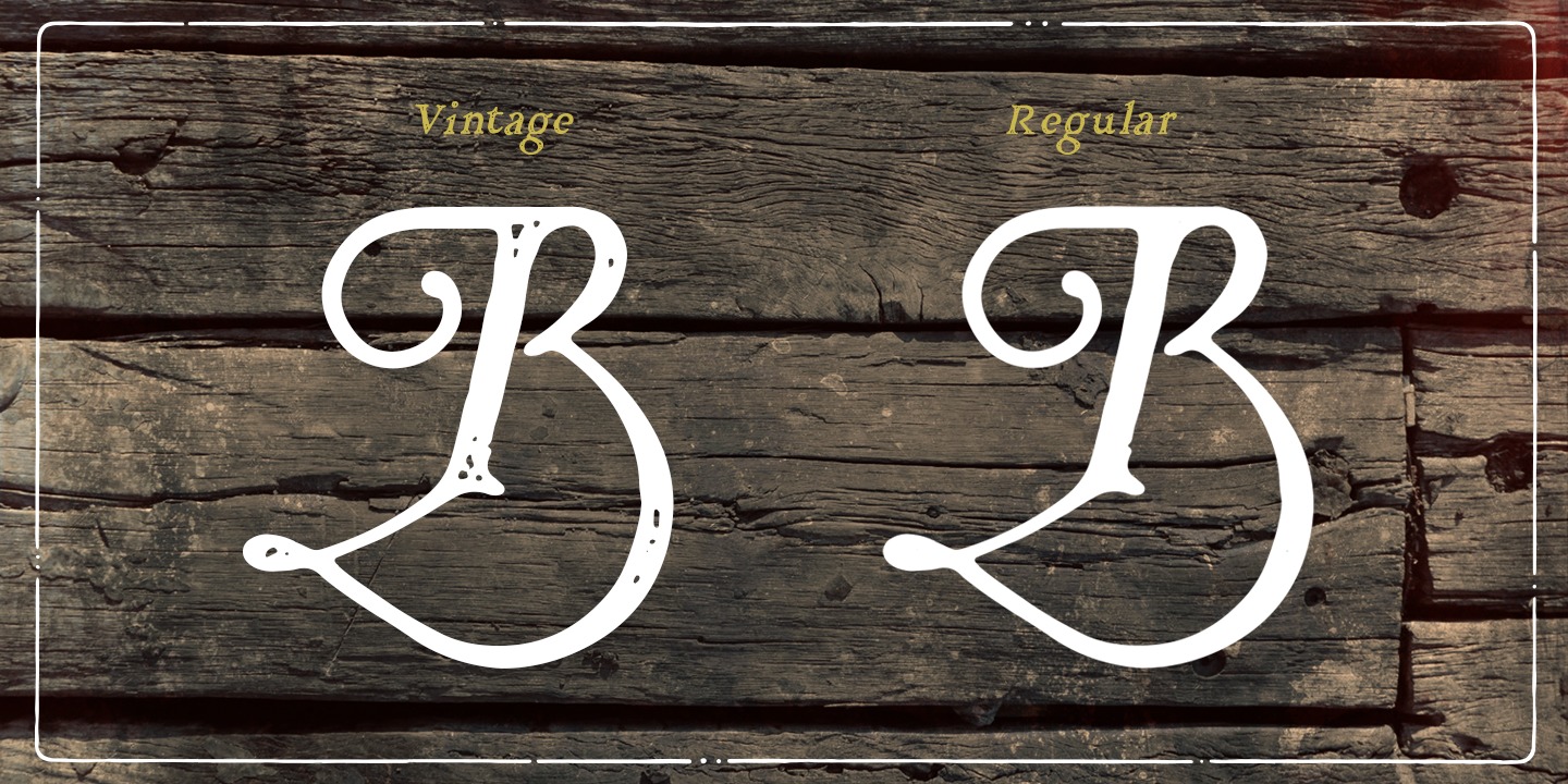 Beispiel einer Historium Italic-Schriftart